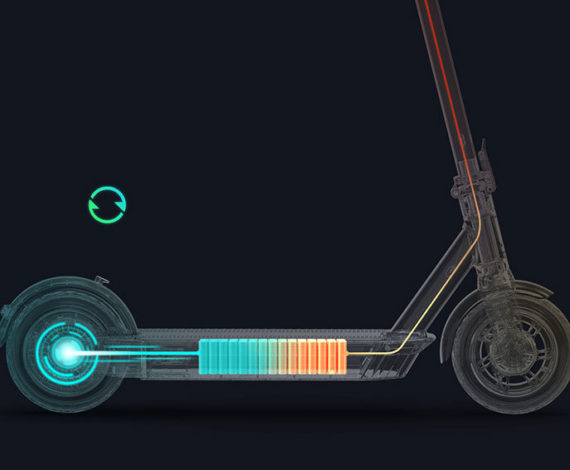 Ninebot G30 Max - Regenerative-brake Kickscooter